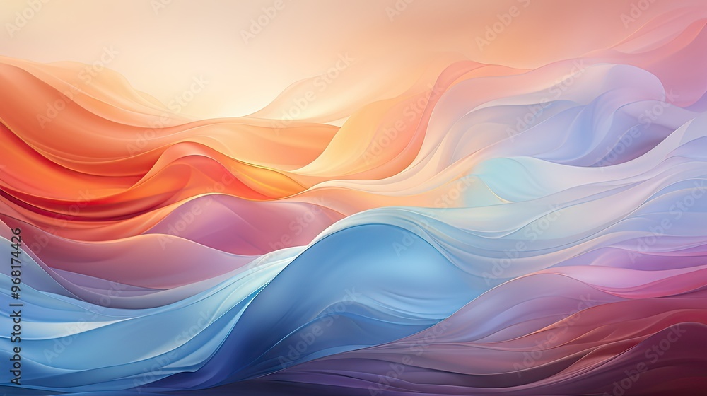 Abstract wavy background