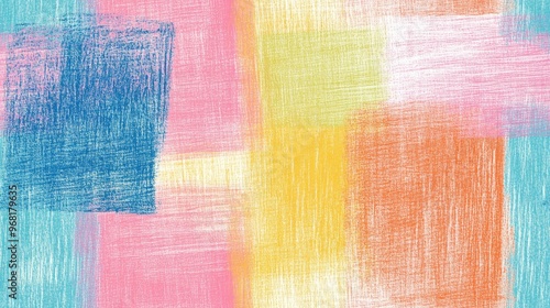 Abstract Crayon Drawing Seamless Multicolor Rug Design Abstract Crayon Illustration Decorative Background Watercolor Image Stroke Style Simple Textile Handmade Poster