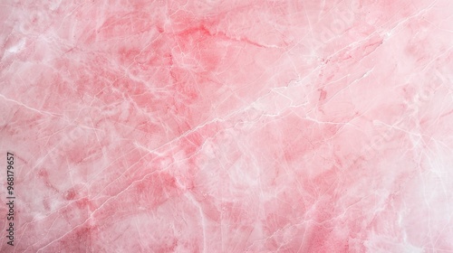 Delicate pink marble texture with intricate veining, perfect for luxurious backgrounds, banners, and marketing materials. Ideal for high-end designs with soft tones and space for text.