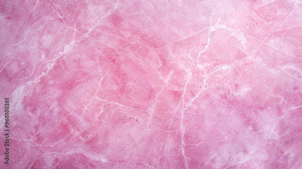 Fototapeta premium Soft pink marble texture with delicate veining, perfect for elegant backgrounds, banners, and marketing materials. Ideal for designs with a luxurious feel and ample copy space for text.