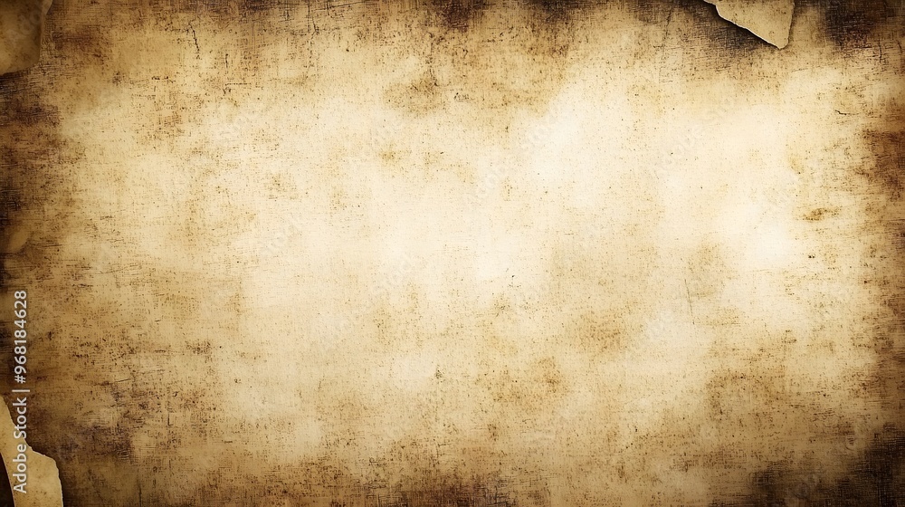 Obraz premium Aged Paper, Papyrus, Abstract Image, Texture, Pattern Background, Wallpaper, Cover and Screen for Smartphone, PC, Laptop, 9:16 and 16:9 Format
