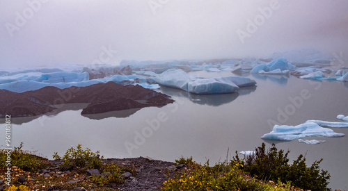 Knik River Icebergs - Alaska 048 photo