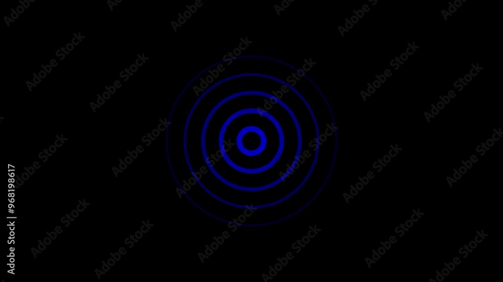 The bright green radar transmits radio waves, radial ultrasound on a black background, 4K video response, signal finding, and information support. The bright green radar transmits radio waves, radial ultrasound on a black background, 4K video response, signal finding, and information support.