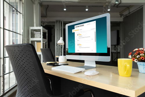 Wallpaper Mural Customer experience and review analysis by modish computer software for corporate business Torontodigital.ca