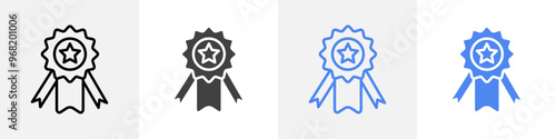 badge icon vector set use for web ui or app