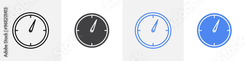 compass icon vector set use for web ui or app