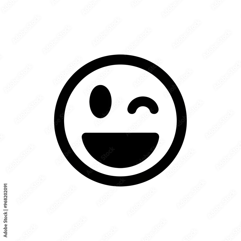 smile face emoji icon black line art design emotion smile face emoji icon black line art design emotion