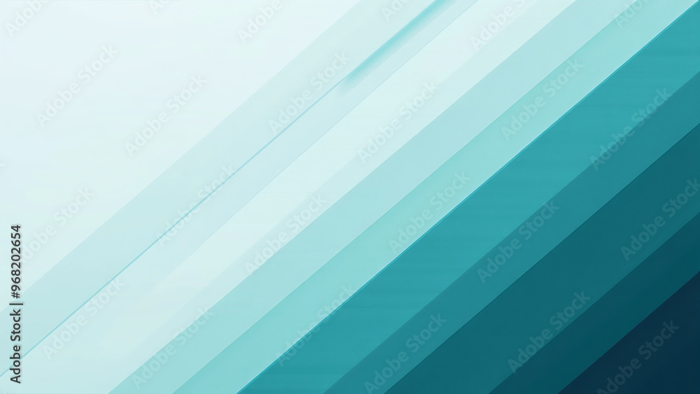Obraz premium Abstract Blue and Turquoise Background
