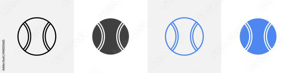 tennis ball icon vector set use for web ui or app tennis ball icon vector set use for web ui or app