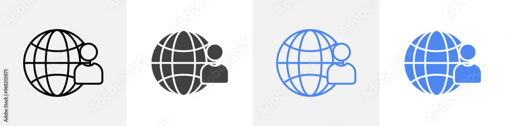 user web icon vector set use for web ui or app user web icon vector set use for web ui or app