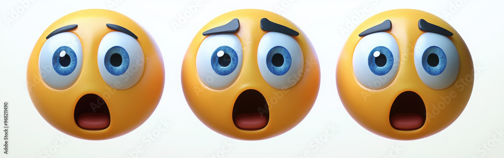 Mind blown or exploding head three-dimensional emoji isolated on transparent background. 3D rendering
Mind blown or exploding head three-dimensional emoji isolated on transparent background. 3D rendering