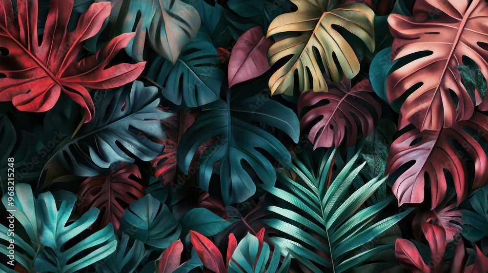 Tropical Leaves Wallpaper Tropical Leaves Wallpaper