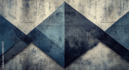 Textured Scottish flag design featuring blue and white colors on a weathered ...