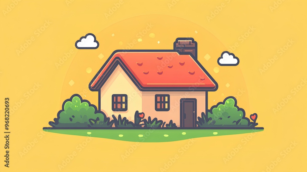 House or home icon. flat illustration House or home icon. flat illustration