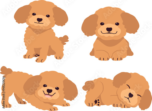 Dog illustration Vector Art