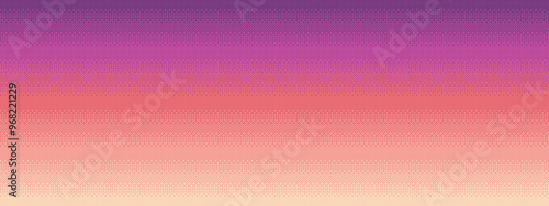 pixel art gradient dithering background, 8 bit retro video game style, pixel pattern, mosaic texture, halftone, vector illustration