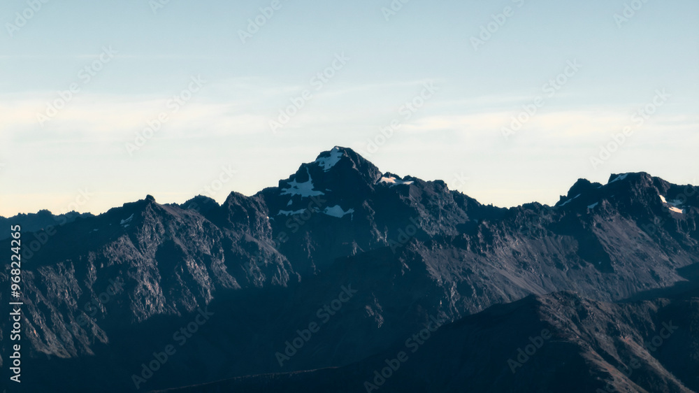 Fototapeta premium Vista aerea del cerro cocinero en LA PATAGONIA ARGENTINA