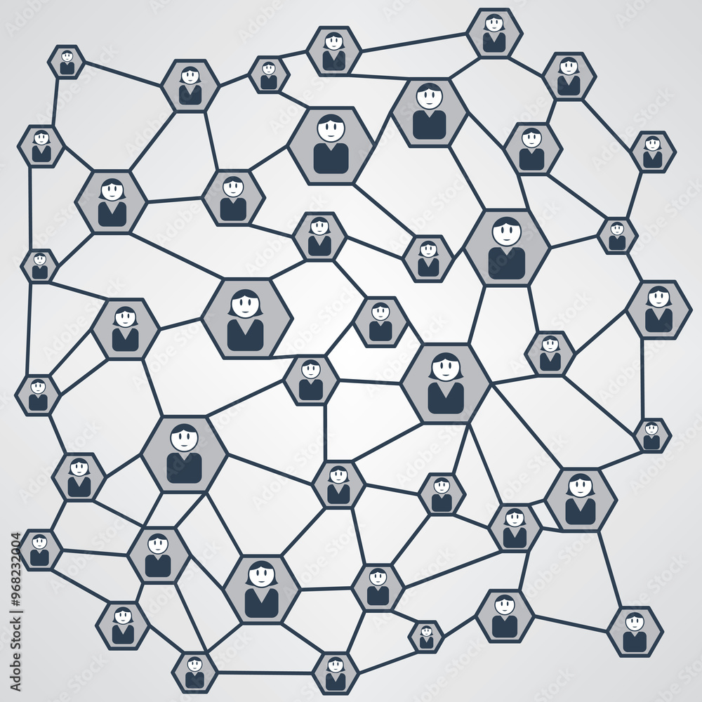 Business network flowchart diagram Business network flowchart diagram