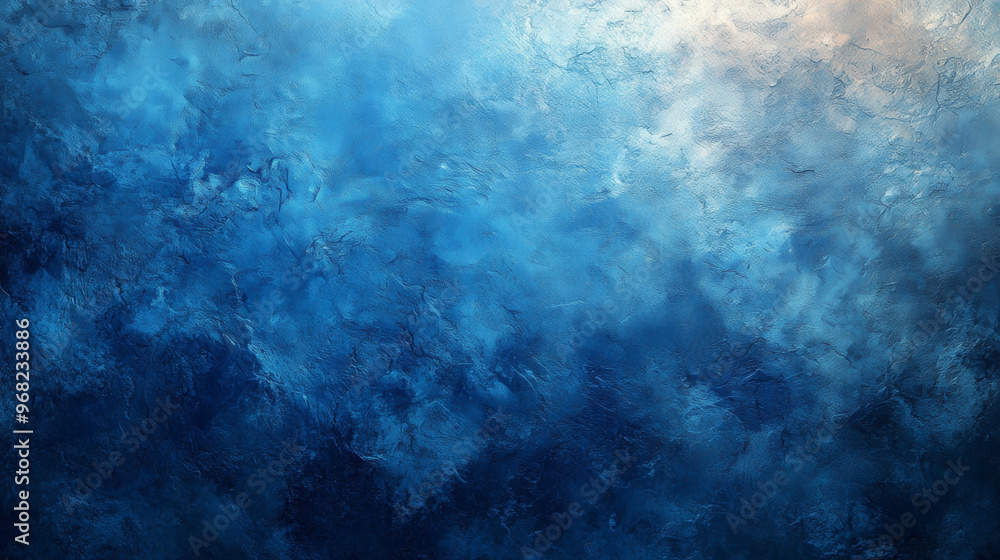 Blue Grainy Gradient Background Noise Texture Backdrop Blue Grainy Gradient Background Noise Texture Backdrop
