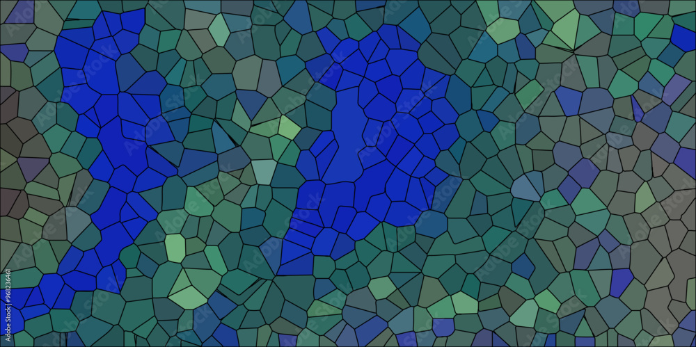 Abstract Seamless Multicolor Broken Stained-Glass Geometric Retro Tiles Pattern and Quartz Crystal Voronoi Diagram Background for Website, Fabric Printing, Brochures, Luxury/Premium Packaging Abstract Seamless Multicolor Broken Stained-Glass Geometric Retro Tiles Pattern and Quartz Crystal Voronoi Diagram Background for Website, Fabric Printing, Brochures, Luxury/Premium Packaging