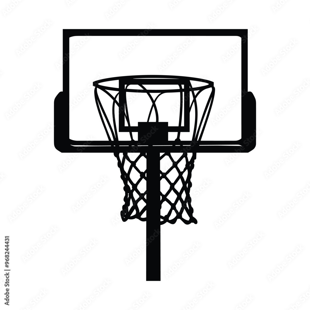 Basketball player silhouette vector Basketball player silhouette vector