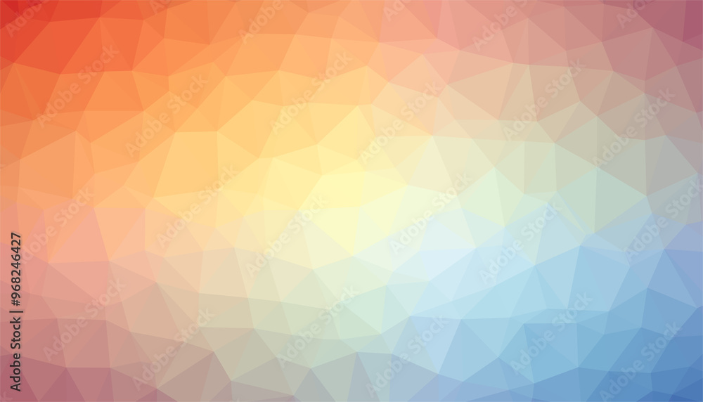 Orange blue triangulated background texture vector Orange blue triangulated background texture vector