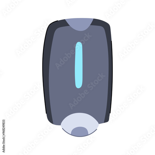 hands wall soap dispenser cartoon. refillable touchless, manual automatic, commercial home hands wall soap dispenser sign. isolated symbol vector illustration