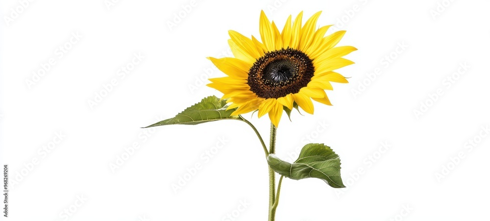 Fototapeta premium A single sunflower