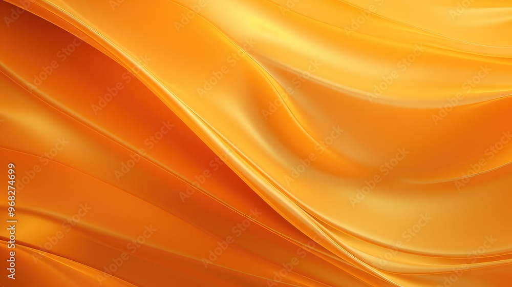 A smooth, flowing texture of vibrant orange fabric, showcasing elegant waves and a glossy finish. A smooth, flowing texture of vibrant orange fabric, showcasing elegant waves and a glossy finish.