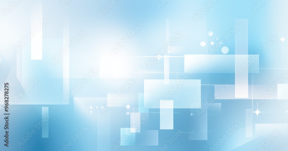 A soft blue abstract background featuring translucent shapes and light effects, suitable for digital designs. A soft blue abstract background featuring translucent shapes and light effects, suitable for digital designs.