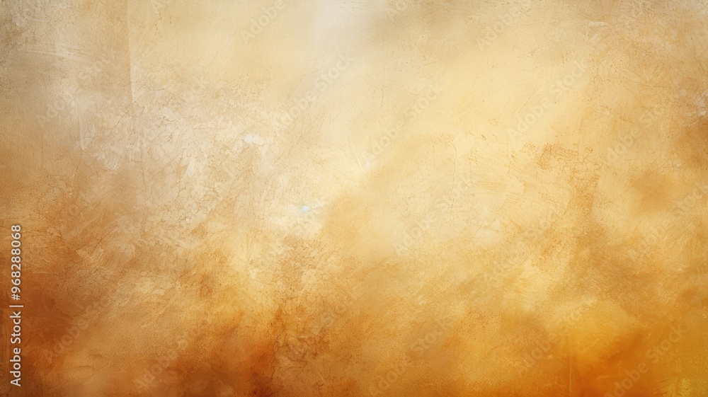 Obraz premium A soft, warm abstract background with a blend of golden hues, ideal for creative projects or as a calming backdrop.