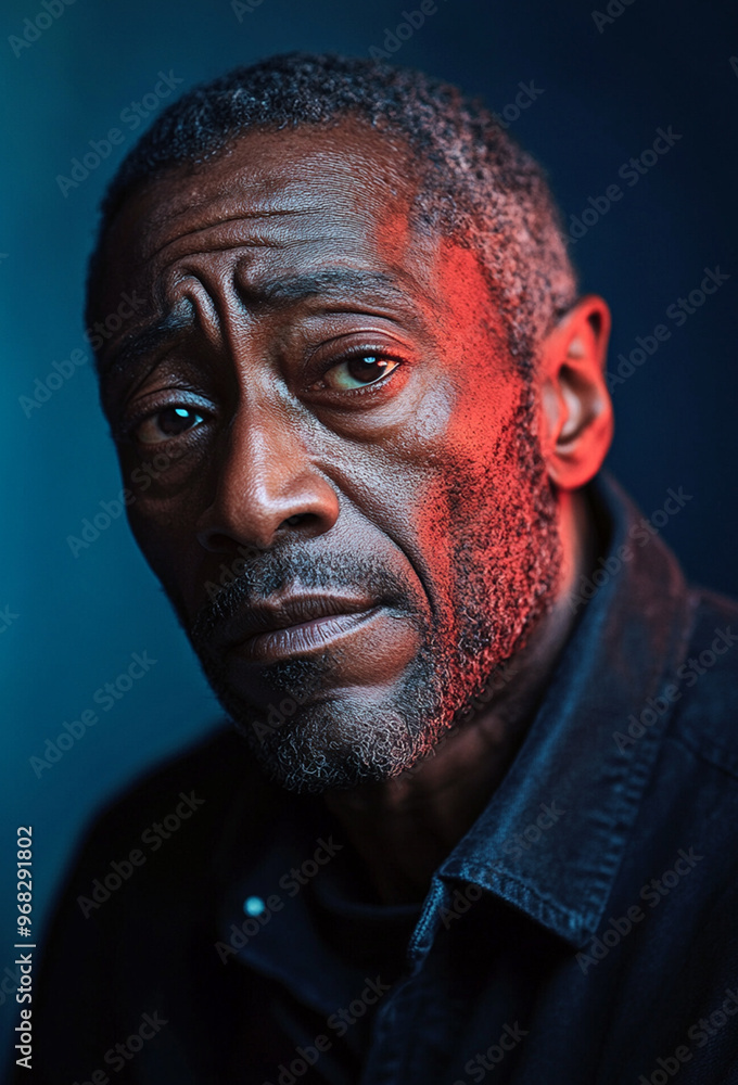 Sad Man Portrait Sad Man Portrait
