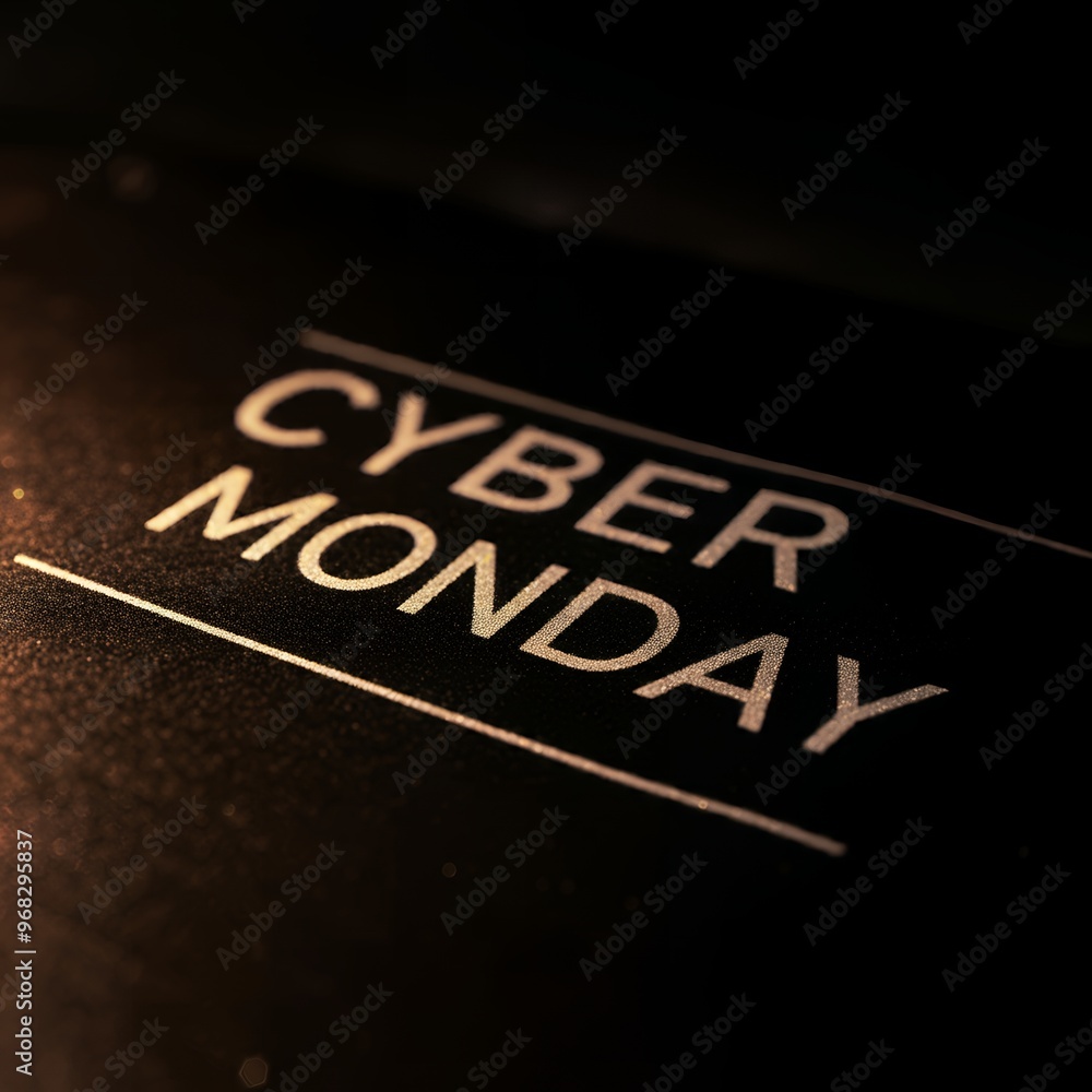 Fototapeta premium Cyber monday texture background
