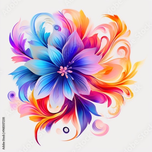 abstract floral background