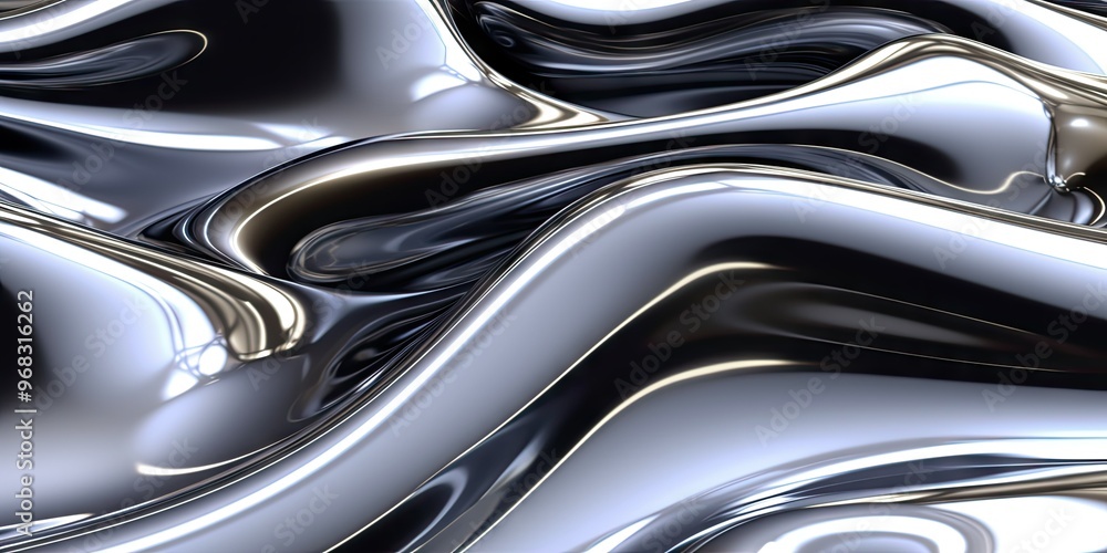 Shiny, silver, abstract texture Shiny, silver, abstract texture