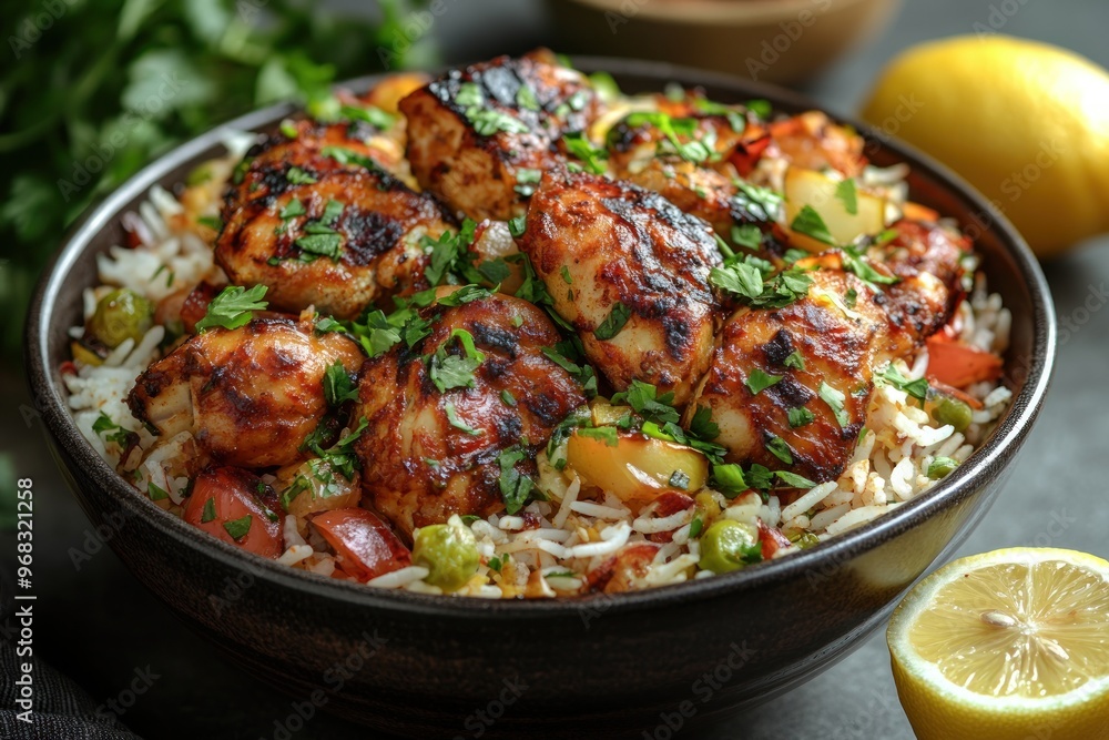 Delicious Chicken Biryani Delicious Chicken Biryani