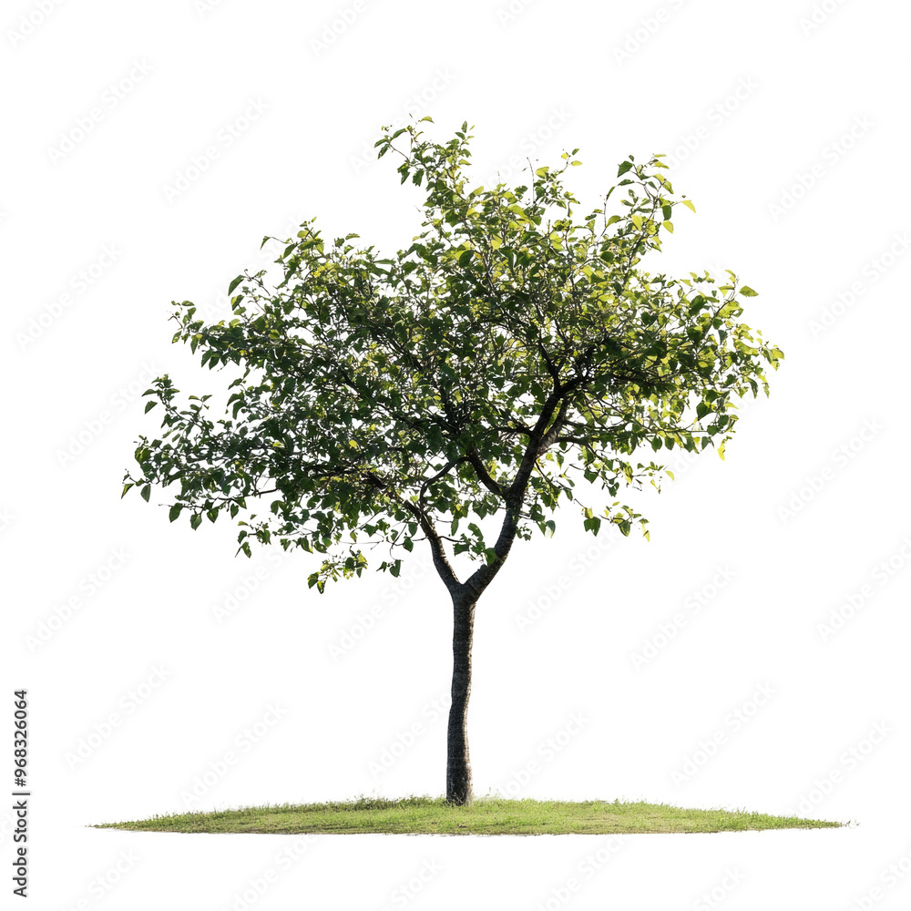 Obraz premium A tree is standing alone in a field