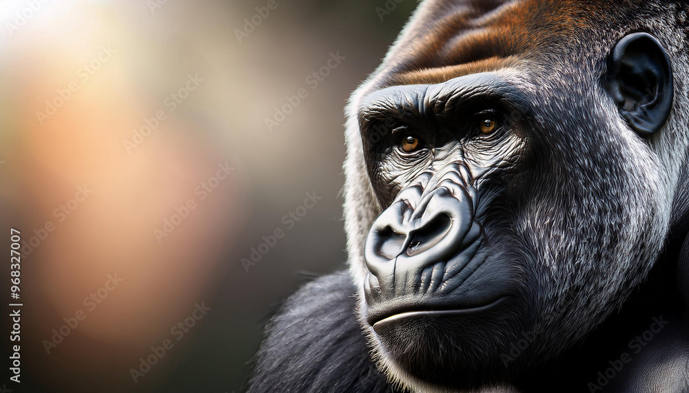 Close-Up of a Gorilla Close-Up of a Gorilla