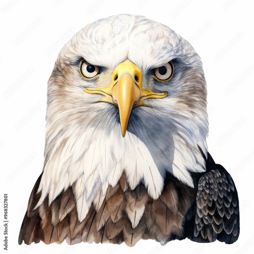 Majestic Bald Eagle Illustration: Realistic Bird Art Perfect for Wildlife and Nature Designs Majestic Bald Eagle Illustration: Realistic Bird Art Perfect for Wildlife and Nature Designs