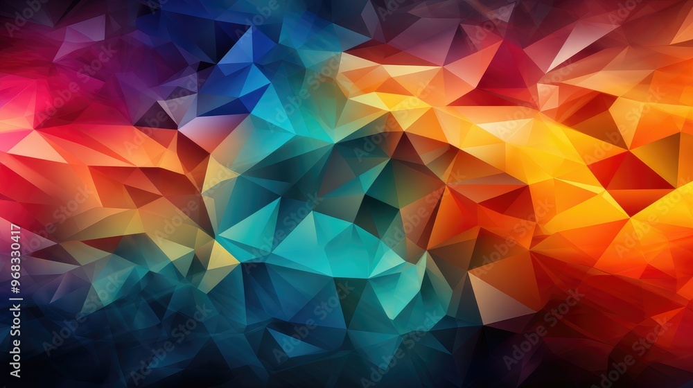 A vibrant abstract background featuring a blend of geometric shapes and colors, ideal for digital design and creative projects. A vibrant abstract background featuring a blend of geometric shapes and colors, ideal for digital design and creative projects.
