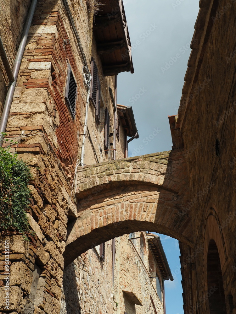 Naklejka premium Tuscan town