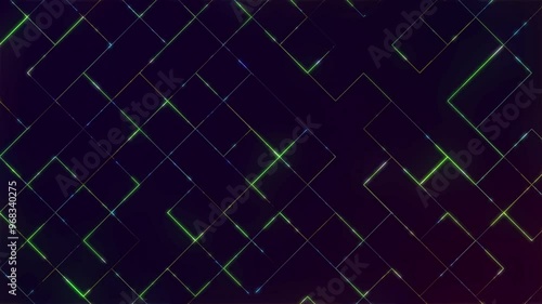 Wallpaper Mural A smooth, modern digital line background featuring flowing lines, tech patterns, and abstract motion. Perfect for technology videos, presentations, intros, overlays, product promos, and futuristic des Torontodigital.ca