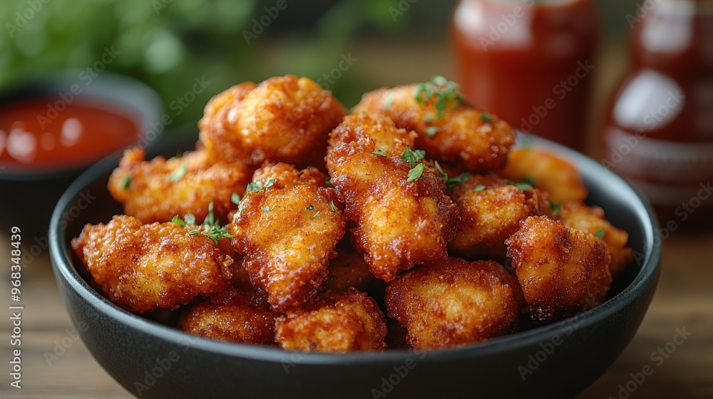 Crispy and Golden Fried Chicken Bites Crispy and Golden Fried Chicken Bites
