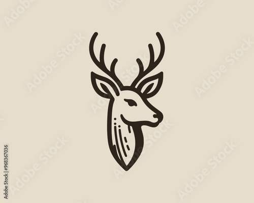deer head icon
