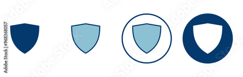 Free Download Shield vector vector icon isolated on white background. Protection icon vector. Security vector icon - GFXLoad