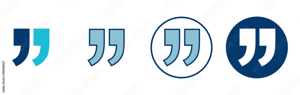 Quote icon vector isolated on white background. Quote sign icon. Quotation mark symbol. Quote icon vector isolated on white background. Quote sign icon. Quotation mark symbol.