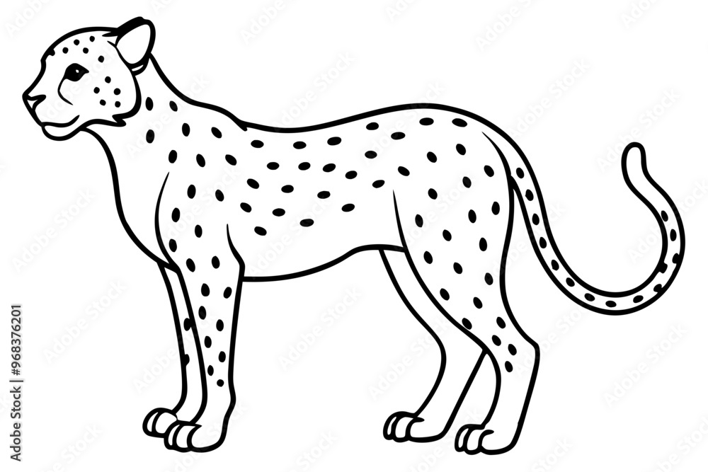 cheetah silhouette, cheetah line art vector illustration, leopard black silhouette vector
cheetah silhouette, cheetah line art vector illustration, leopard black silhouette vector