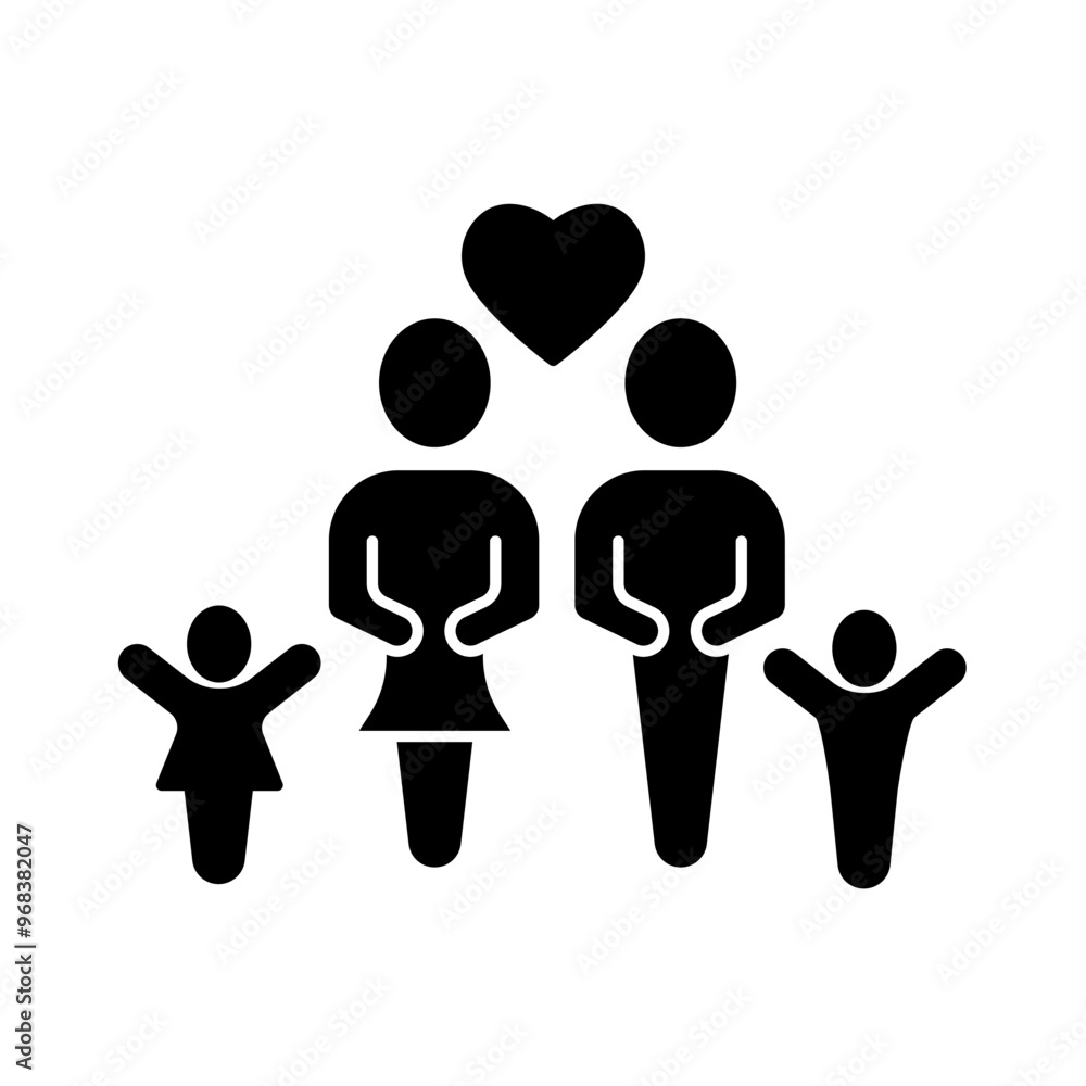 family concept line icon. Simple element illustration. family concept outline symbol design. family concept line icon. Simple element illustration. family concept outline symbol design.