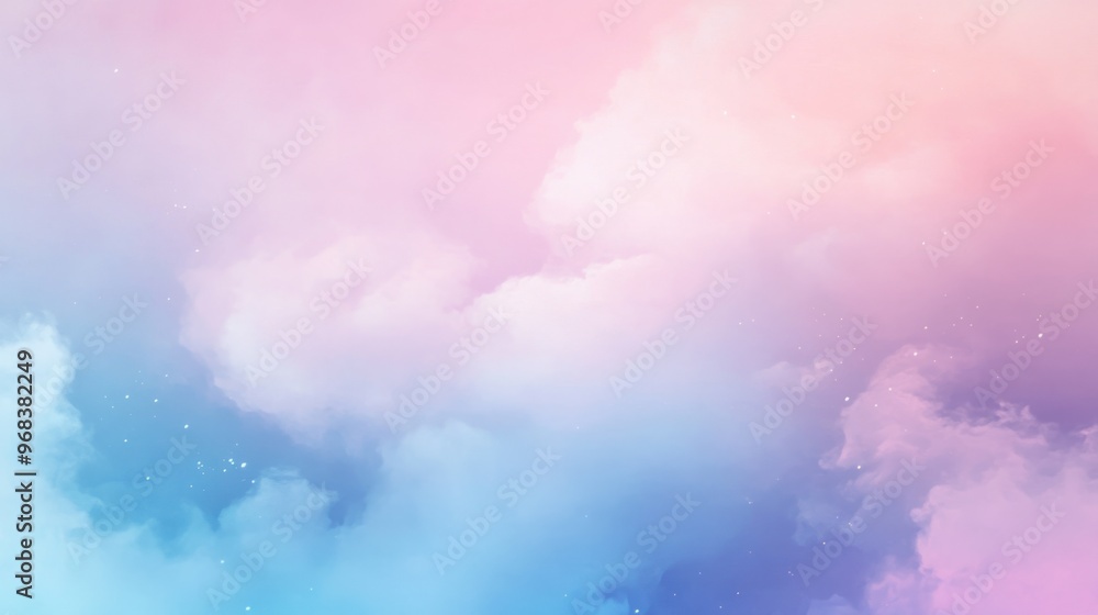 A pastel gradient background transitioning from soft blue to pale pink. A pastel gradient background transitioning from soft blue to pale pink.