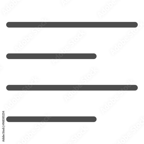left align icon 
